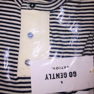 Go Gently Nation Boys Wide Placket Henley NWT